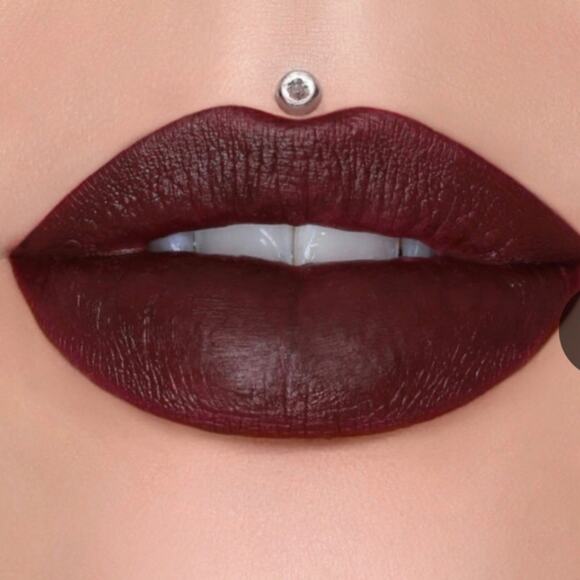 JEFFREE STAR COSMETICS NIB VELVET TRAP Lipstick COMMUNION WINE Deep Wine Red - Picture 10 of 11